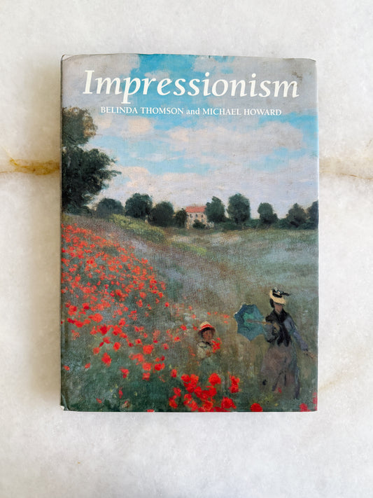 Vintage Impressionist Art Book