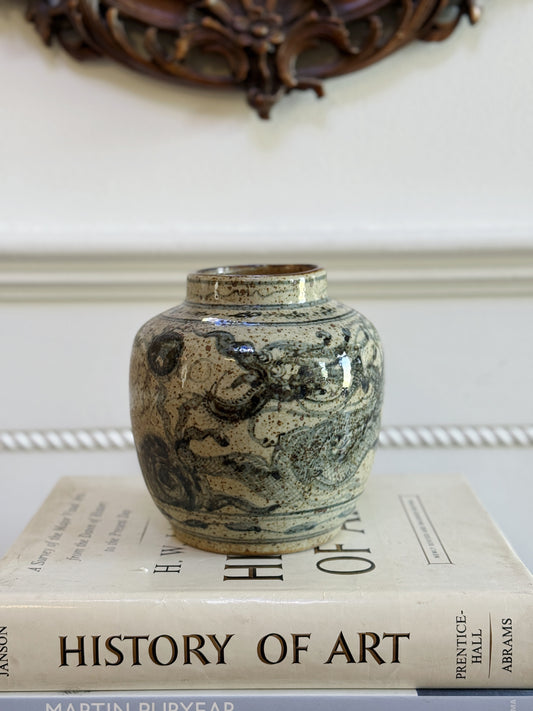 Porcelain Dragon Vase 