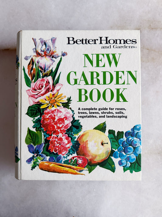 Vintage Better Homes & Gardens - New Garden Book