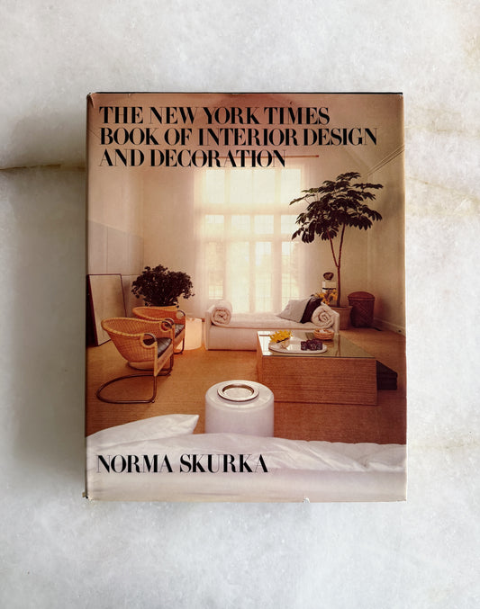 Vintage Coffee Table Book – The New York Times Book of Interior Design and Decoration