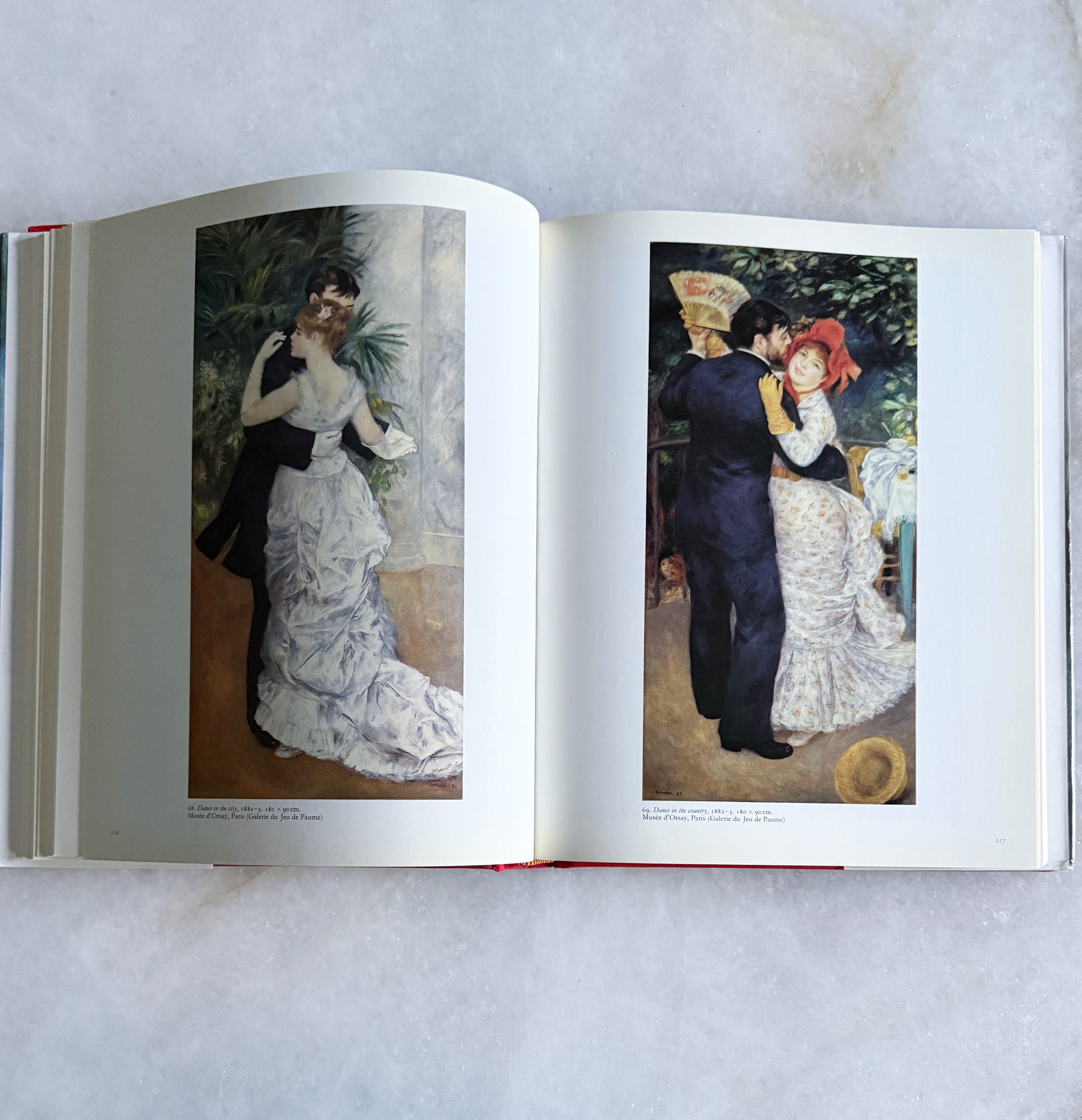 Vintage Renoir Coffee Table Book
