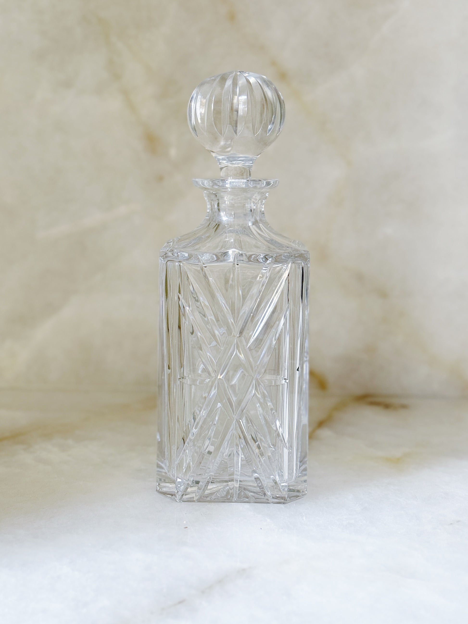 Vintage Crystal Decanter