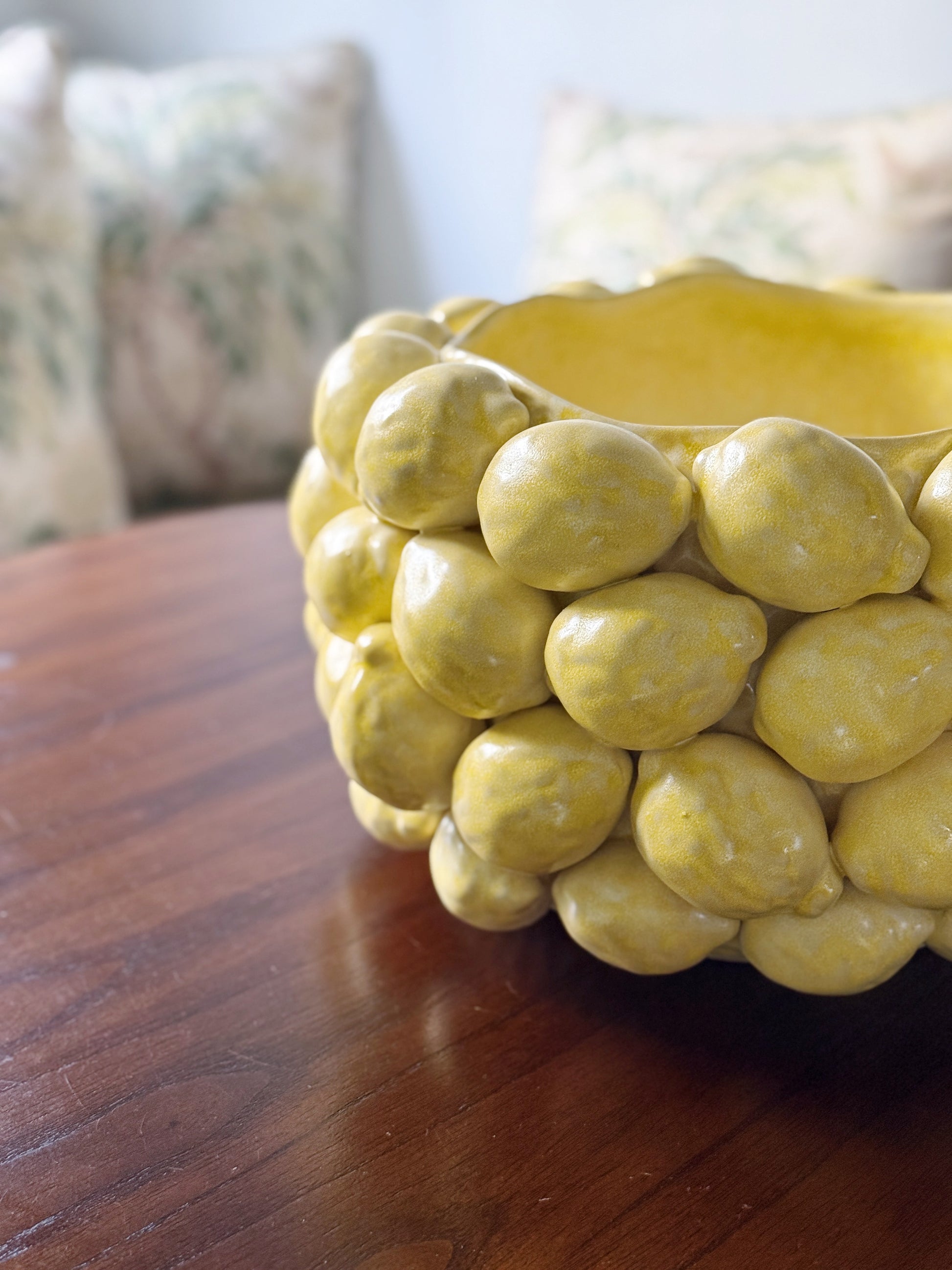 Hand-Made Lemon Planter