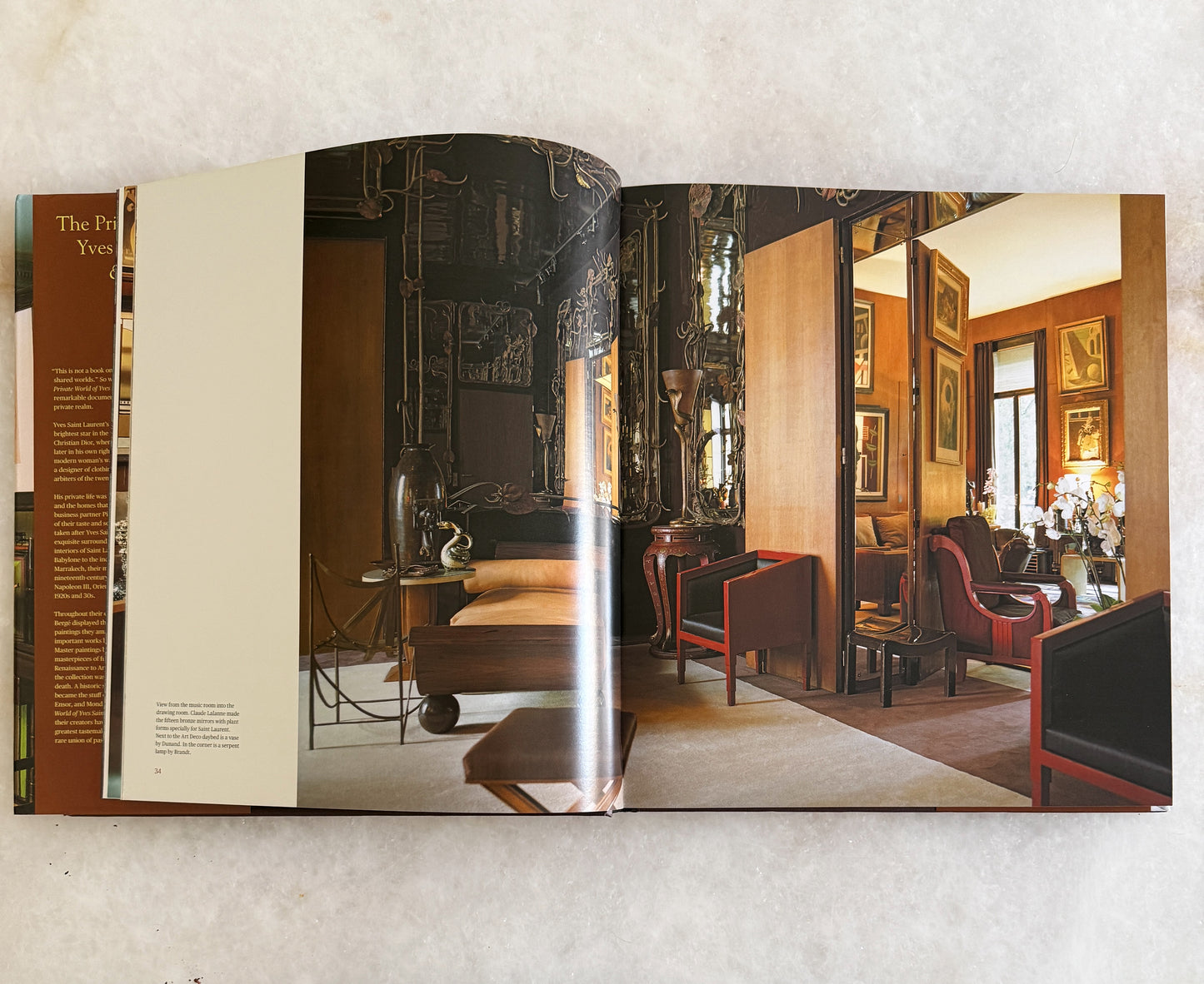 The Private World of Yves Saint Laurent & Pierre Bergé Book
