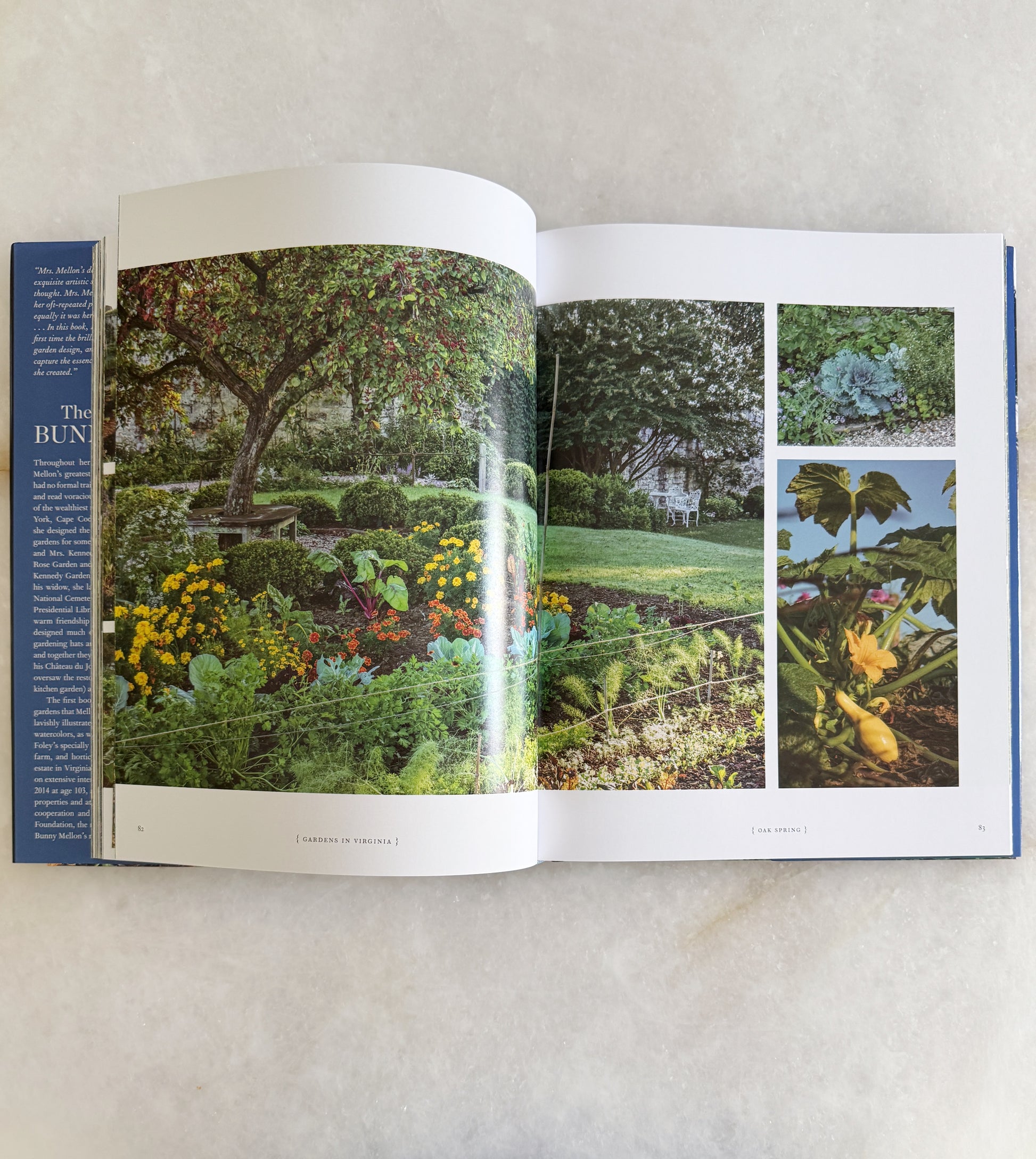 **The Gardens of Bunny Mellon Coffee Table Book**