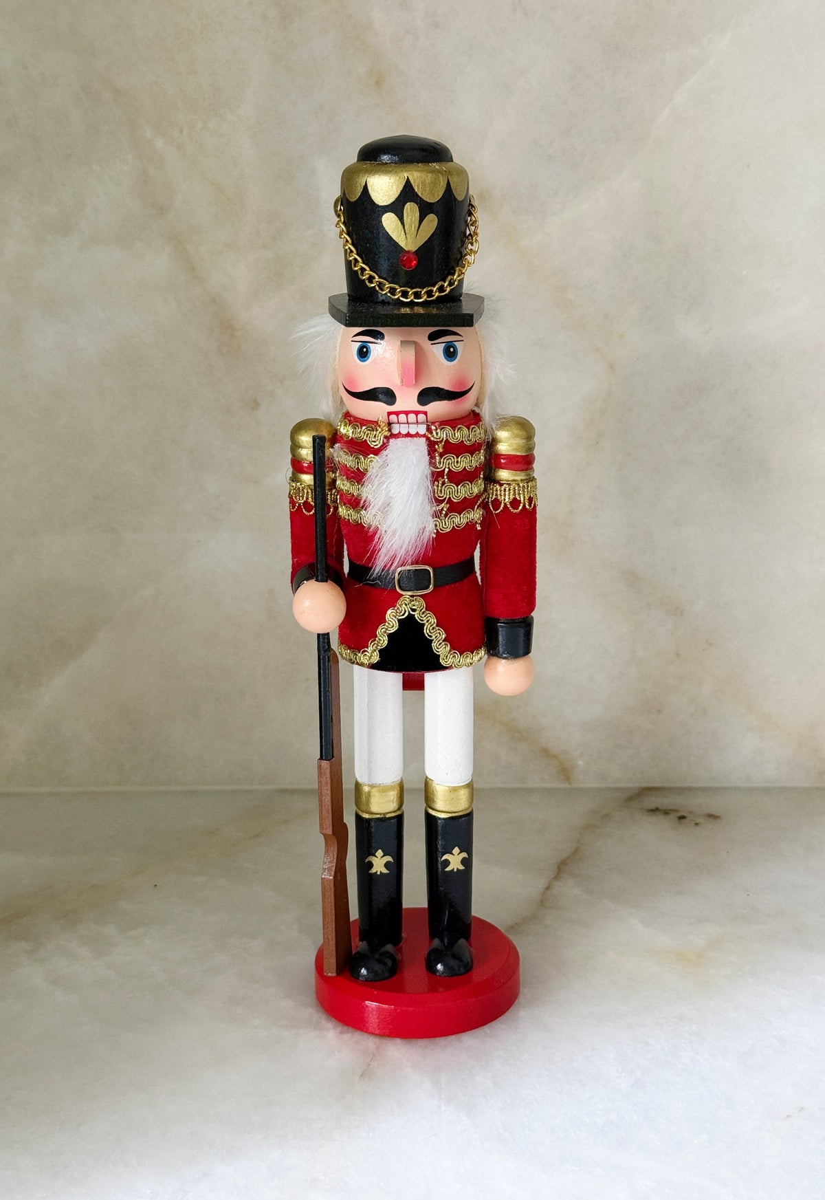 Painted Wooden Rifleman Nutcracker