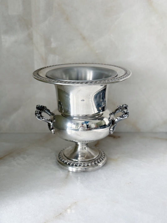 Vintage Silver Champagne Bucket with Liner