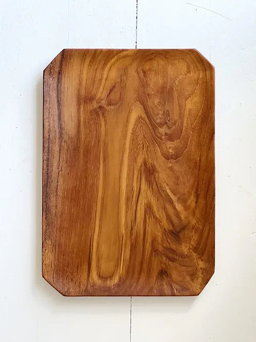 teak root tray